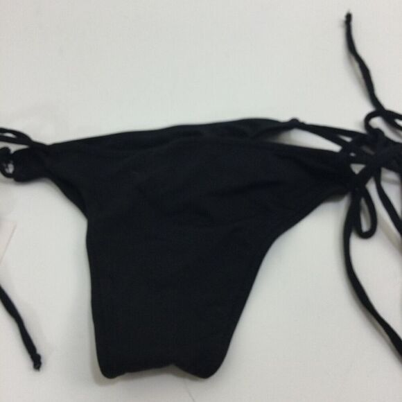 Rachel Pally Womens Vanuata Side Tie Bikini Bottom Black Size Small NWT - Picture 3 of 6